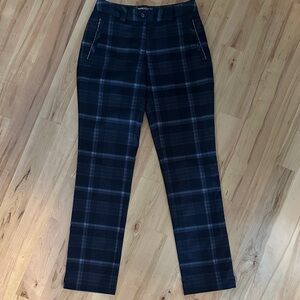 Nike Golf Tour Performance Pants Plaid Size 2